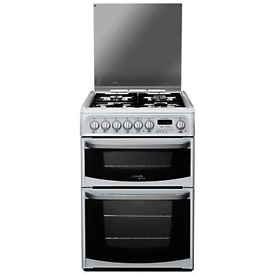 Hotpoint Cannon CH60DHWFS Dual Fuel Cooker, White